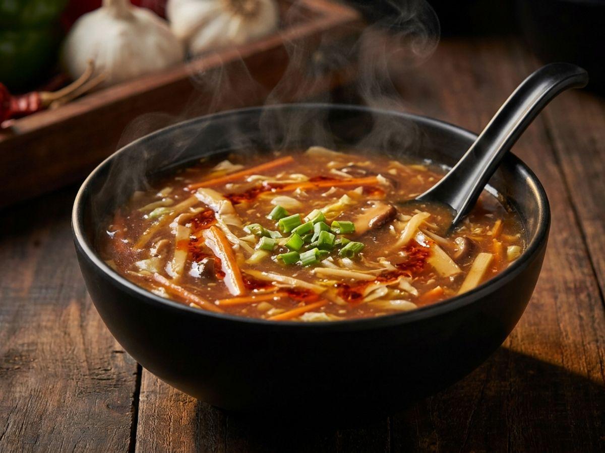 Hot & Sour Soup — pure veg Soup