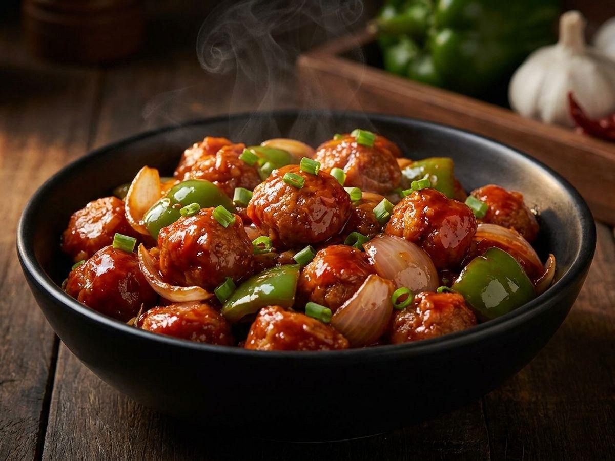 Soyabean Chilly — pure veg Starters