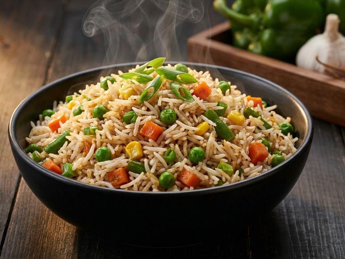 Veg Fried Rice — pure veg Rice